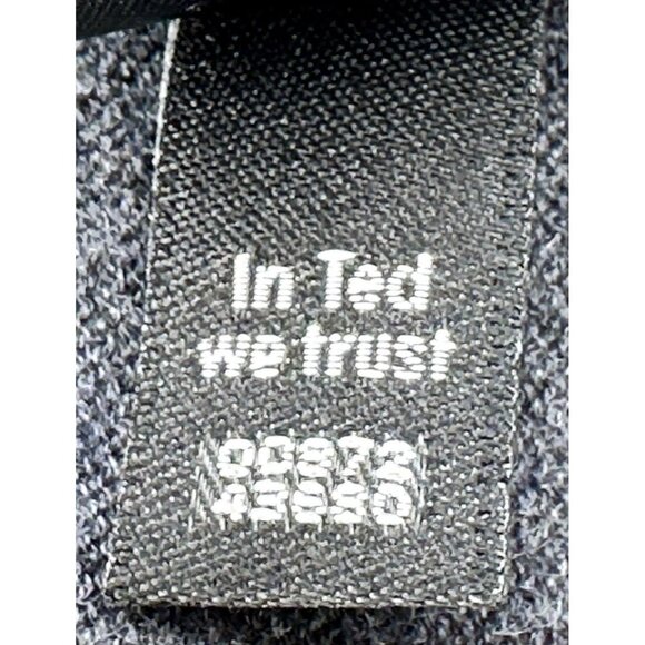 Ted Baker Mens Sweater Wool Cashmere Silk Blend V Neck Gray Size 6 US XL - Picture 14 of 15